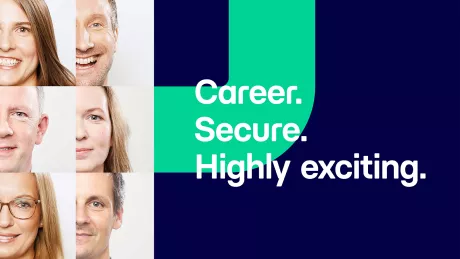 Career. Secure. Highly exciting.