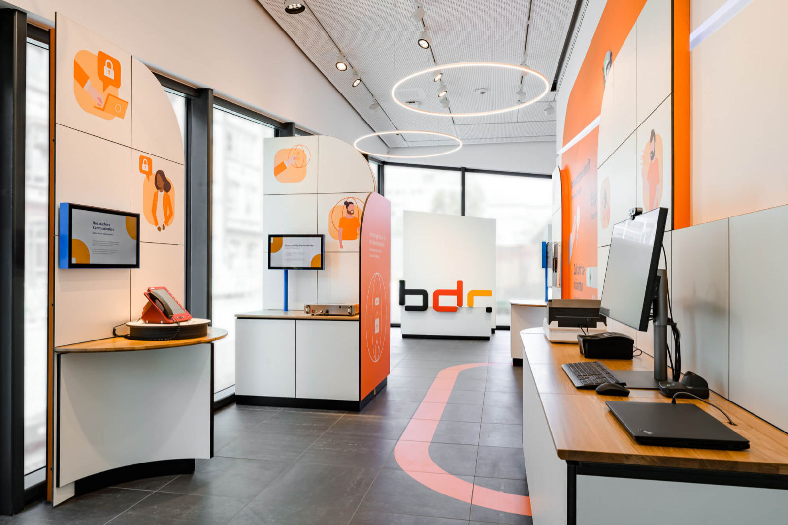 The picture shows the innovation area.