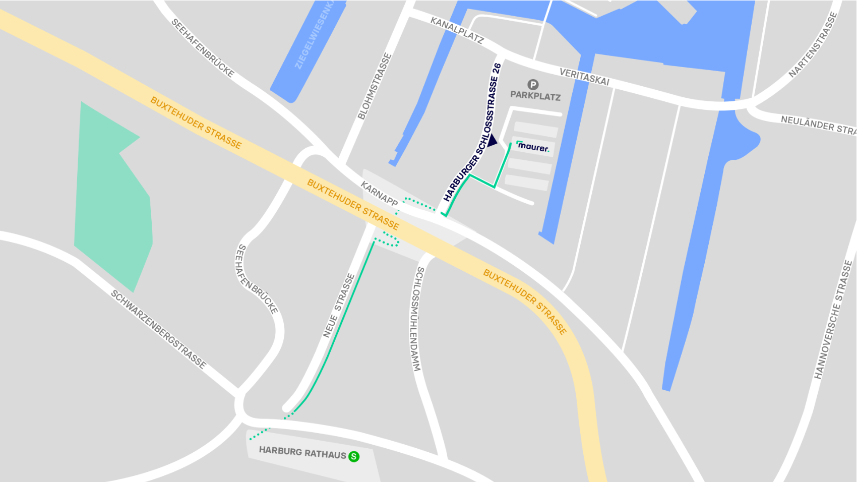 Directions to our office in Hamburg