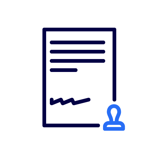 Pictogram document stamp