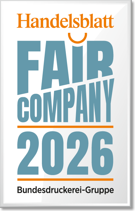 View Fair Company Award 2026 for the Bundesdruckerei Group