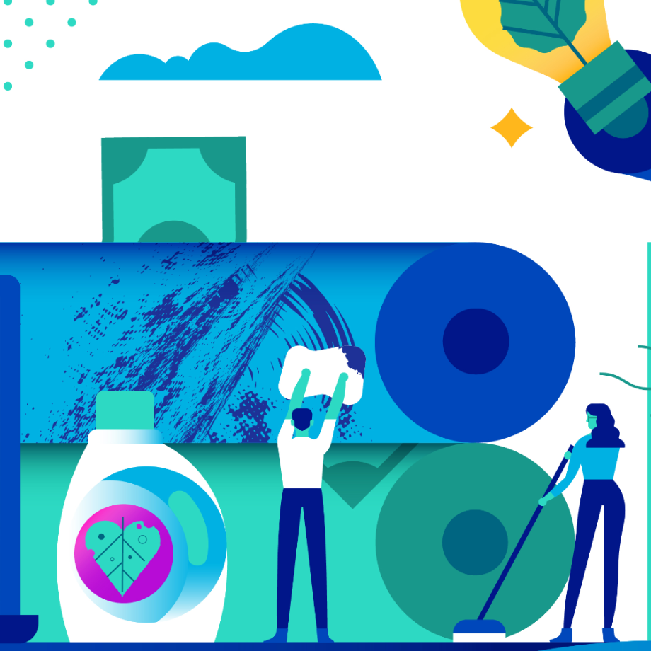 Illustration Nachhaltigkeit Gefährdungen Illustration Nachhaltigkeit Gefährdungen