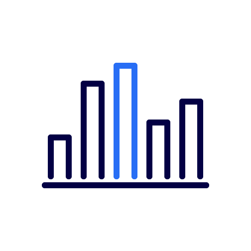 Piktogramm Balkendiagramm