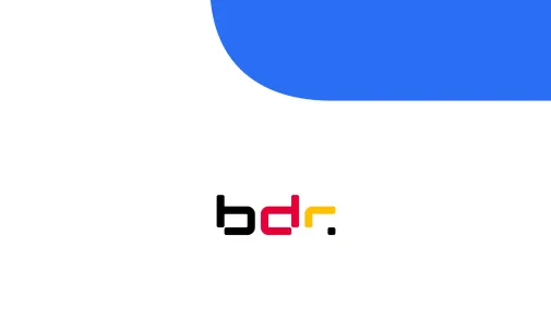 Das Bild zeigt das Bundesdruckerei Gruppen Logo.