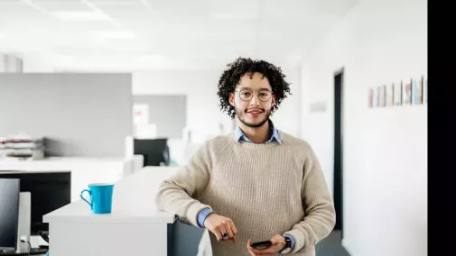 Mann Büro Arbeit