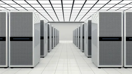 Serverraum für Quantencomputer