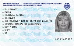 Pleasure craft licence