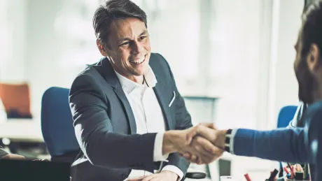 Man Conversation Meeting