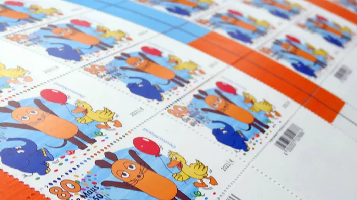 Briefmarke Sendung mit der Maus