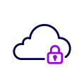 Pictogram secure cloud genua