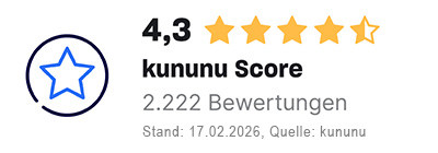 Ansicht des Kununu Score für die Bundesdruckerei.