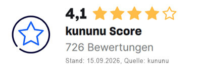 Ansicht des Kununu Score für die Bundesdruckerei
