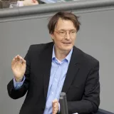 Bundesgesundheitsminister Karl Lauterbach gegenüber der Funke Mediengruppe Ende April 2023.